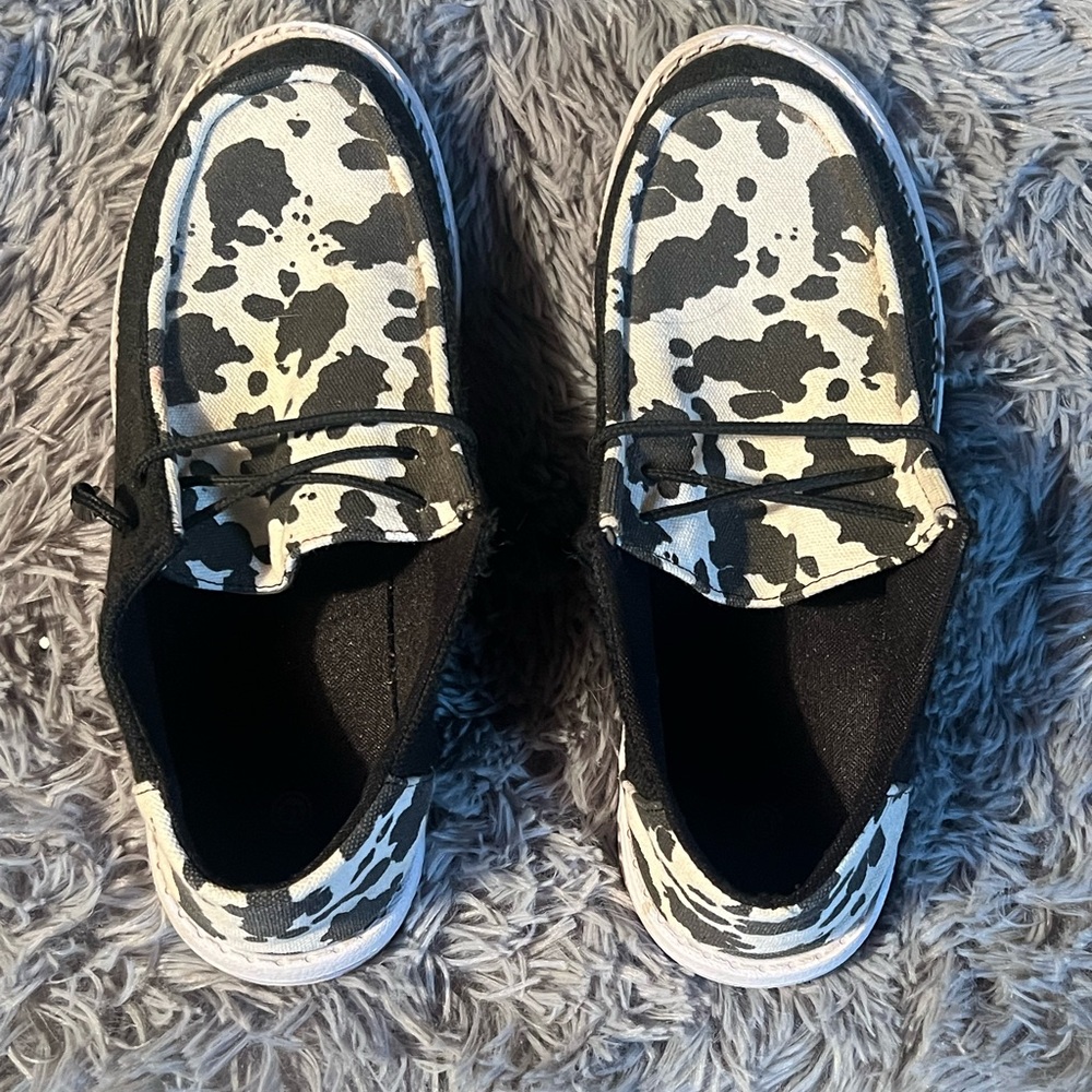 Cow Print Shoes